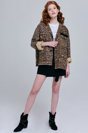 Alexander Leopard Denim Jacket | OROSHE