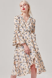 Blossoming Wrap Dress | OROSHE