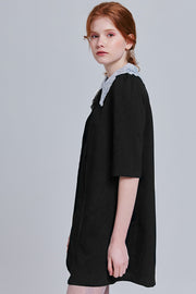 Briella Lace Collar Dress | OROSHE