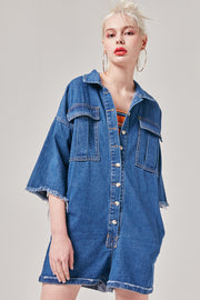 Denim Jumpsuit | OROSHE