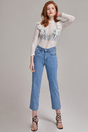 Carter Vintage Ruffle Top | OROSHE