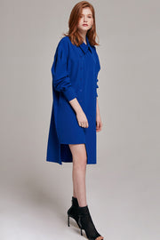 Jen Angled Button-up Dress | OROSHE