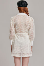 Odette Lace Blouse Dress | OROSHE