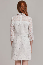 Jackie Tweed and Lace Dress | OROSHE