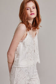 Elizabeth Front Lace Top | OROSHE