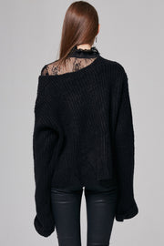 Nicki Oversized Knit Pullover | OROSHE