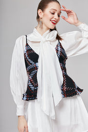 Scarlett Tie-Neck Blouse | OROSHE