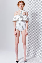 Mackenzie Polka Dot Swimsuit | OROSHE