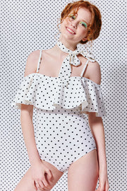 Mackenzie Polka Dot Swimsuit | OROSHE