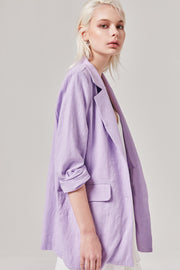 Pastel Linen Blazer | OROSHE