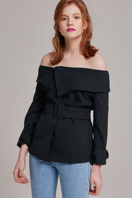 Polly Off-the-Shoulder Top | OROSHE